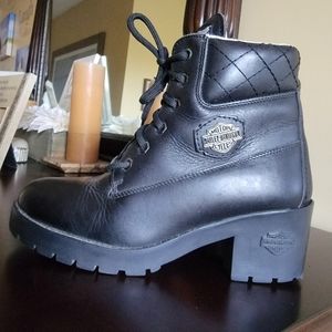 Harley-Davidson Women Black Boots